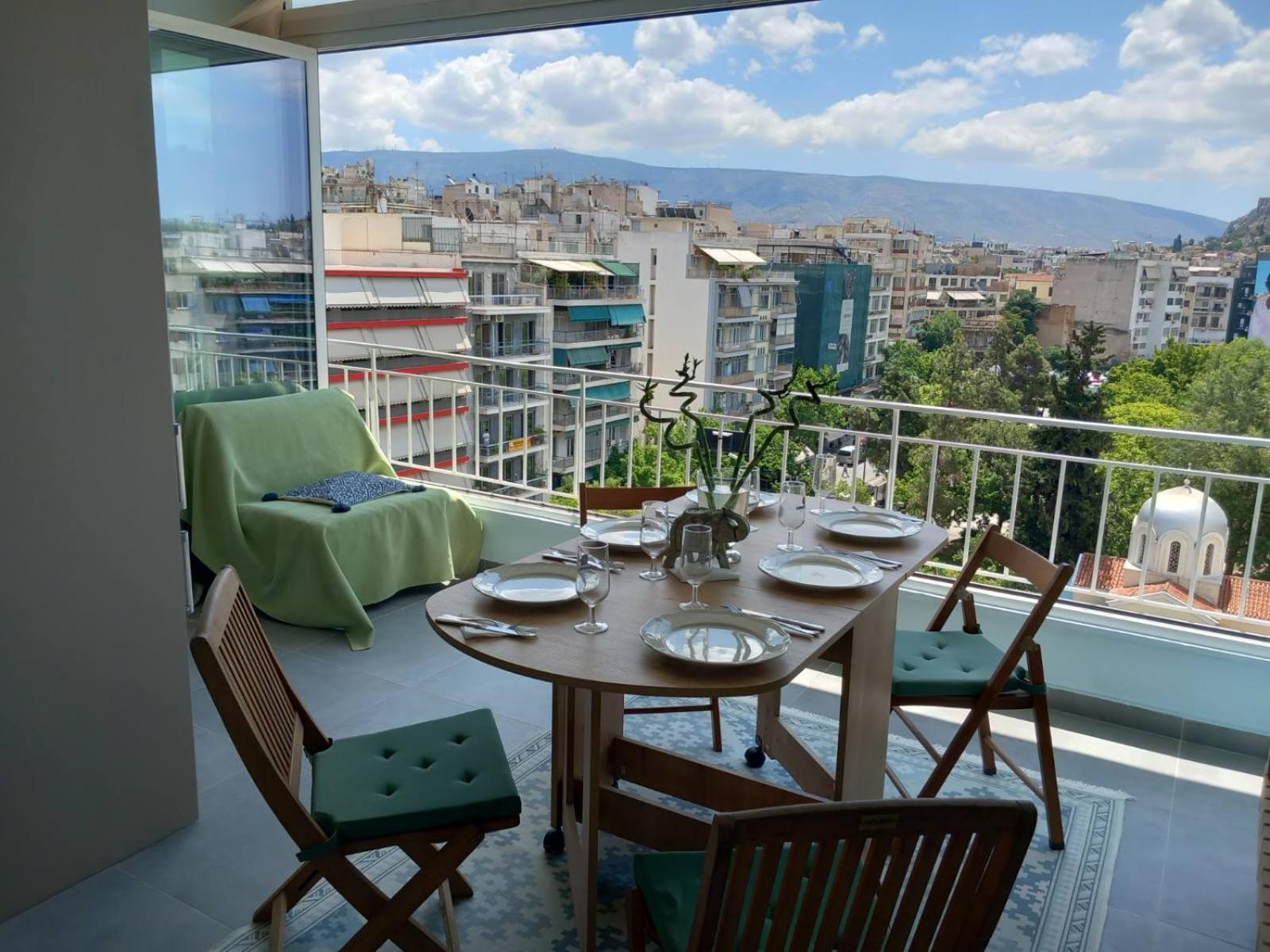 Acropolis Panoramic Studio Athen Eksteriør bilde
